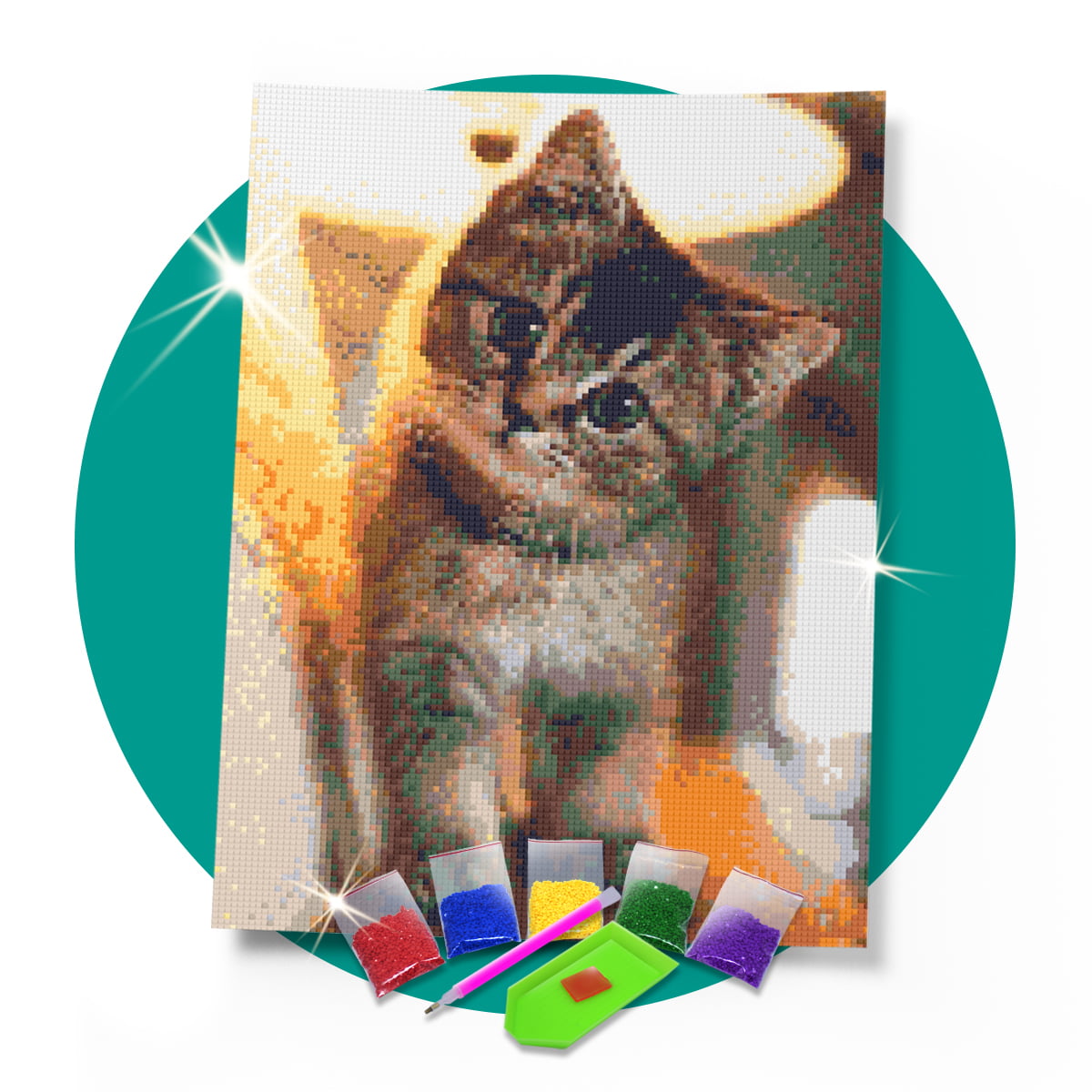 Pintura Digital gato pets (entregue via email)