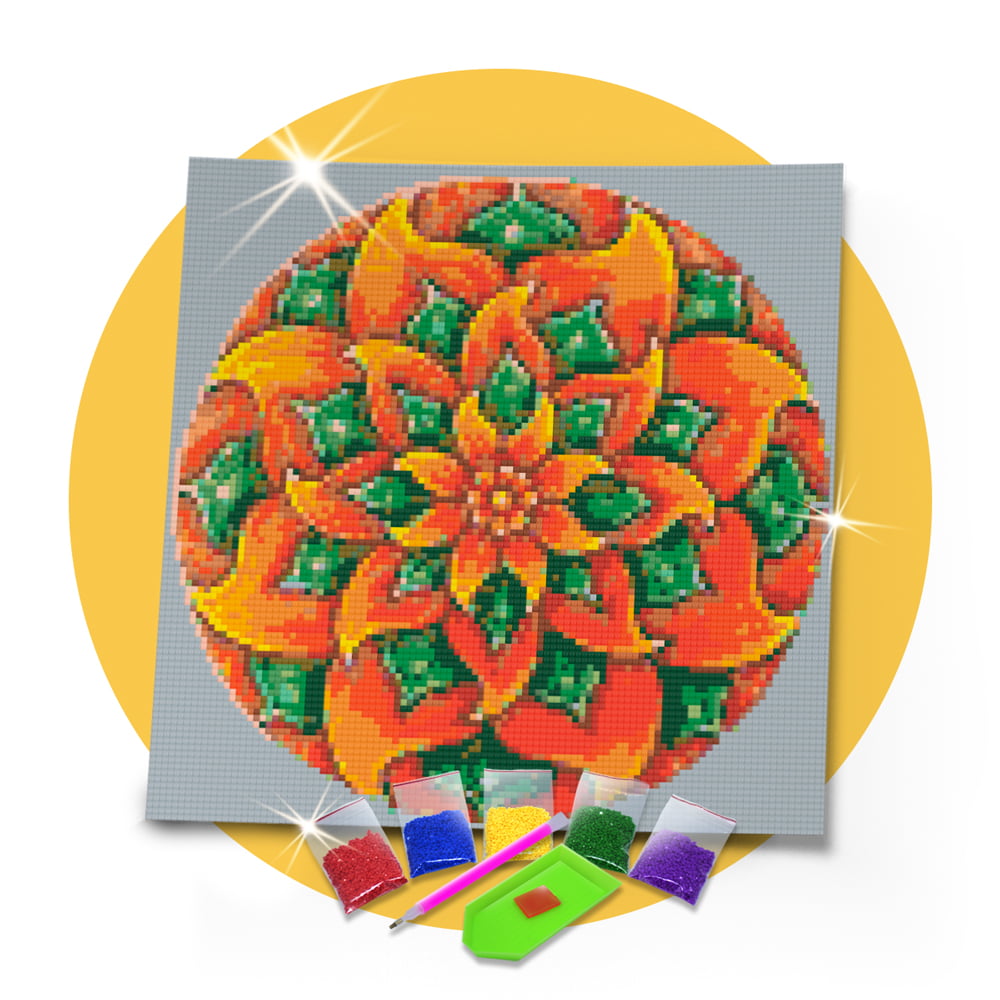 Páginas de colorir mandalas - diwali, padrões rangoli, Mandala