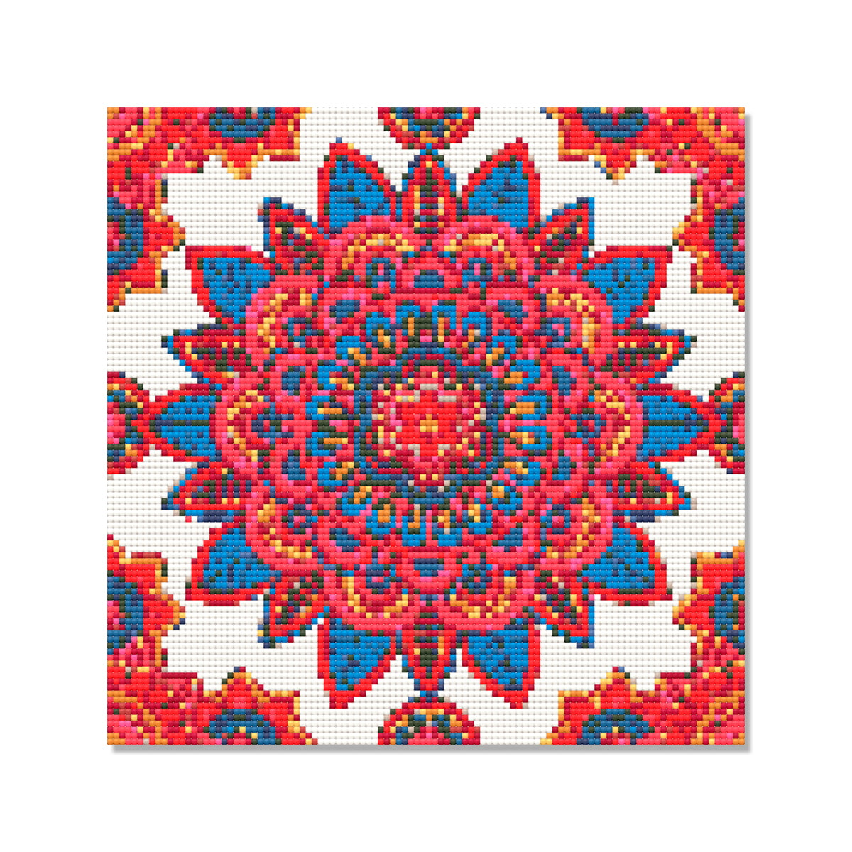 Kit Pintura Mandala Azul - Tintas Numeradas e Pincéis em Promoção na  Americanas