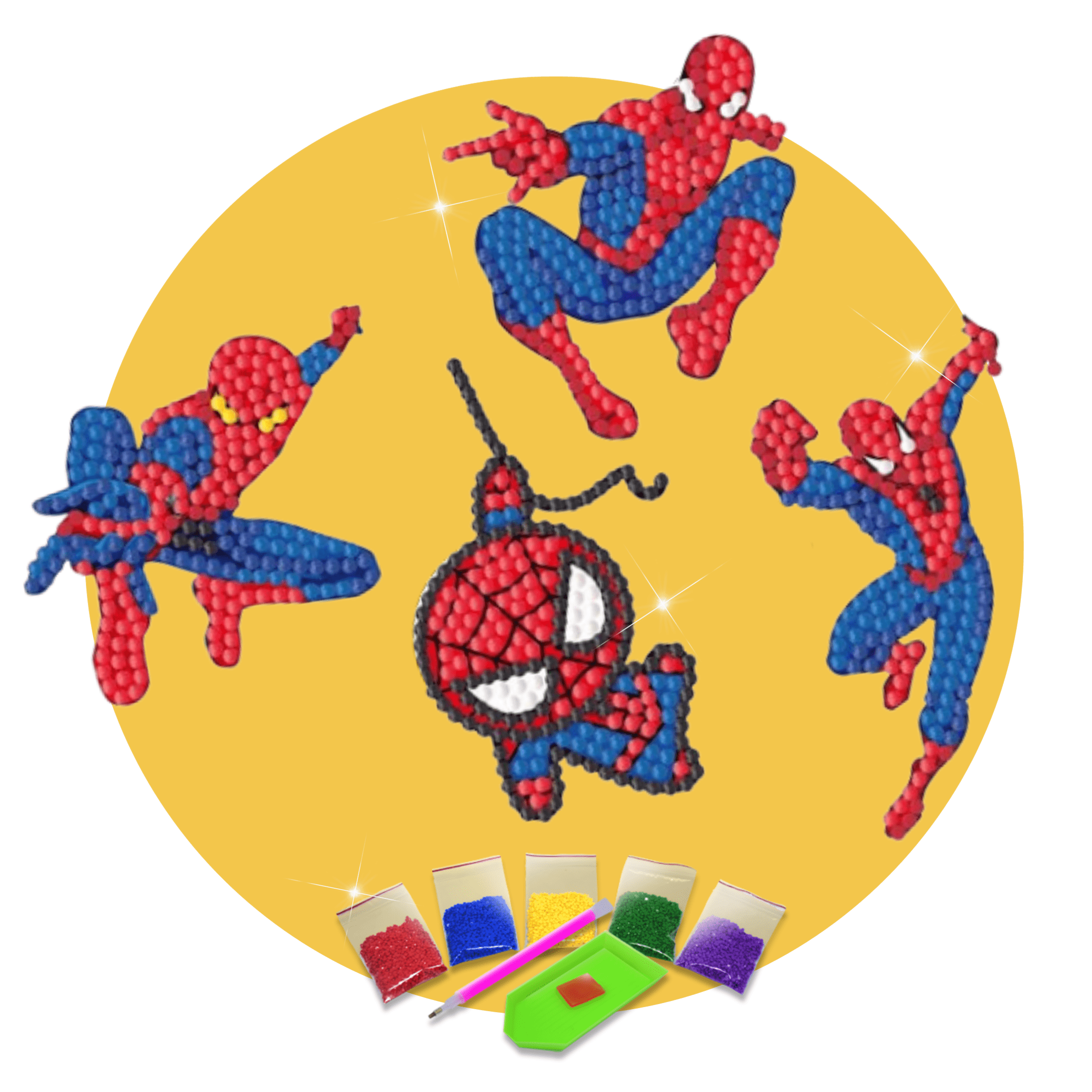 Kit Pintura Homem Aranha