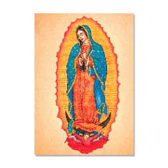 Kit Pintura com Diamantes | Nossa Senhora da Guadalupe 42x60cm  - Diamante Redondo | Diamond Painting 5D DIY